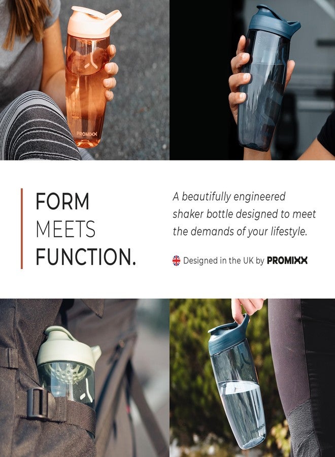 Promixx Pursuit Protein Shaker Bottle (32 oz) – Silent No-Ball Mixer, Leak-Proof Lid, BPA/BPS & Phthalate-Free ECOZEN – Easy-Clean Shaker Cup for Protein Shakes, Pre & Post-Workout Smoothies - Image 3